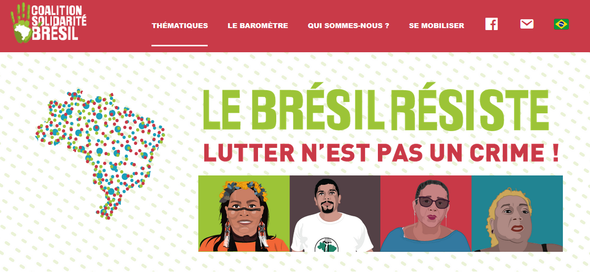 Campagne “Le Brésil Résiste” pour la défense des minorités persécutées au Brésil